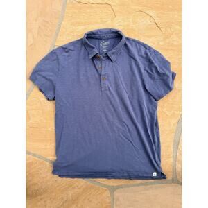 Grayers Clothiers Mens Polo Shirt Large Blue